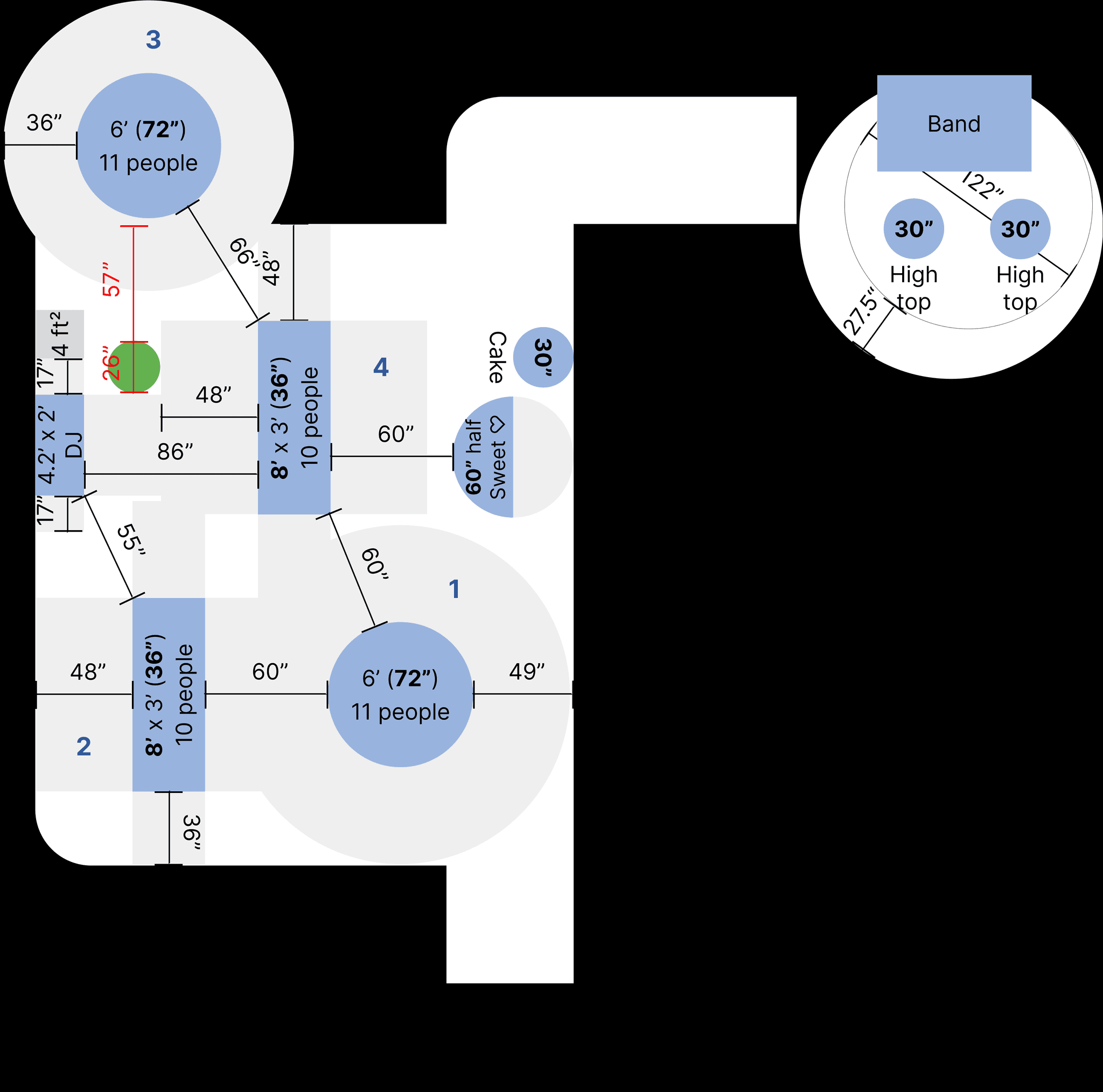 Custom floor plan